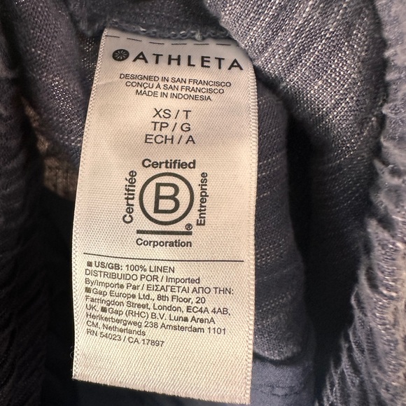 Athleta Cano Linen
Wide leg Pant - Picture 12 of 14